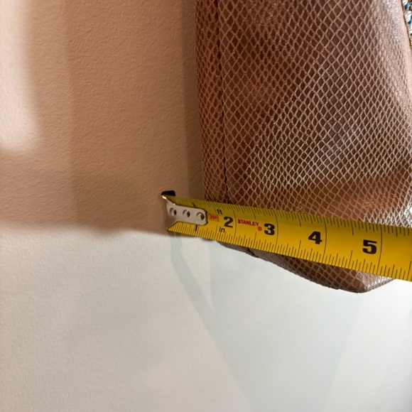 SHARIF NEW YORK TOTE Handbag Purse Leather Rhinestone Owl Design Textured - Picture 8 of 12